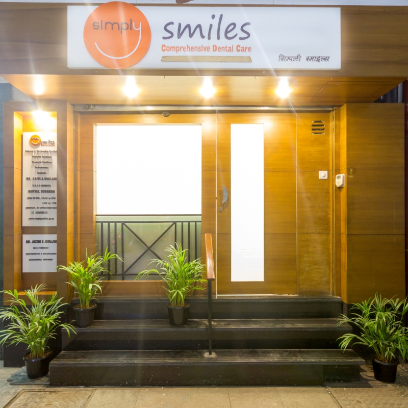 Front Entrance @ Simply Smiles Dental Clinic, Mumbai